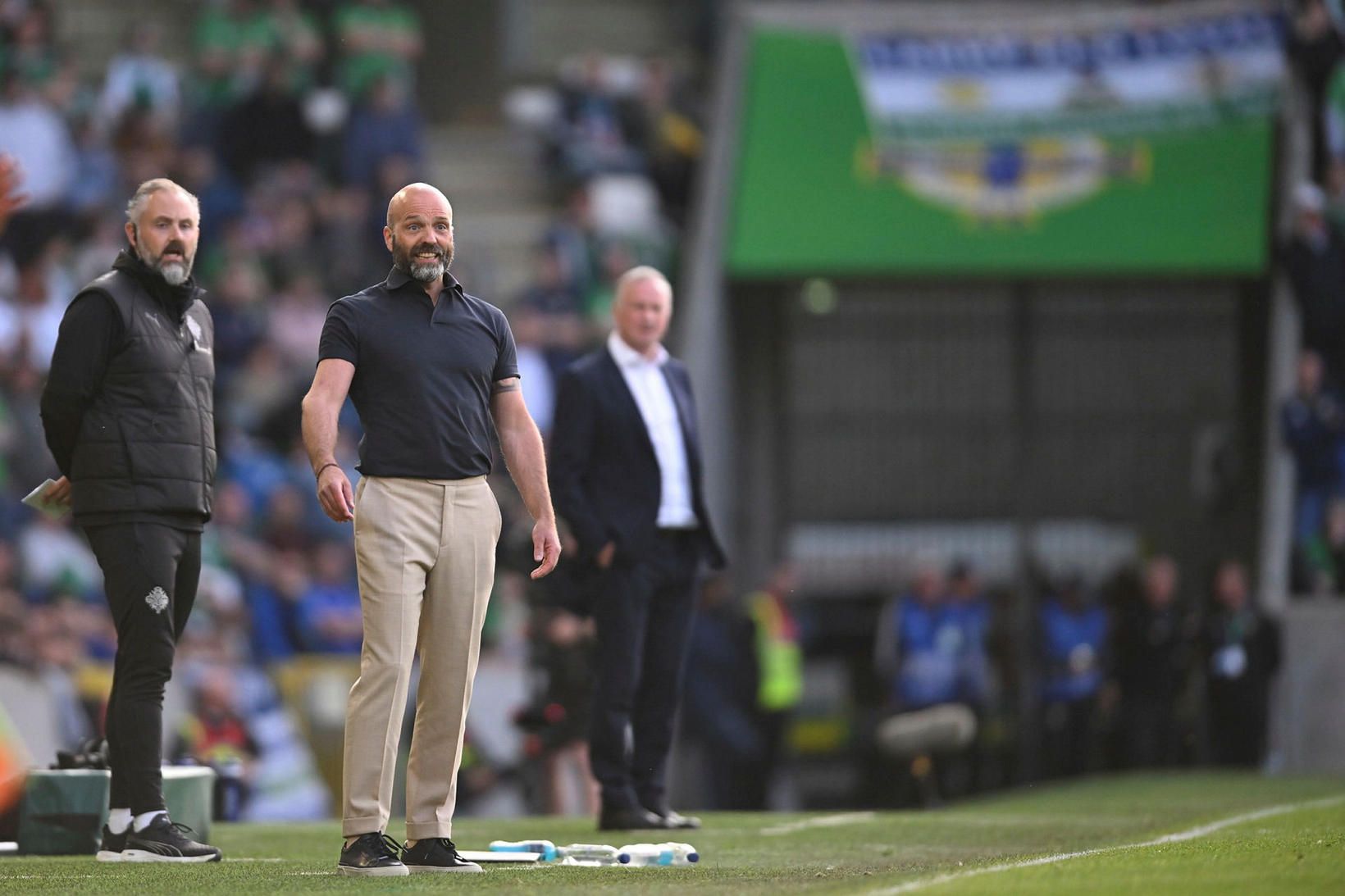 Hrósaði Arnari Gunnlaugssyni í hástert