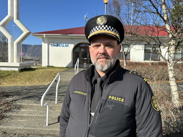 Jón Gunnar Þórhallsson, chief of police at the South Iceland Police.