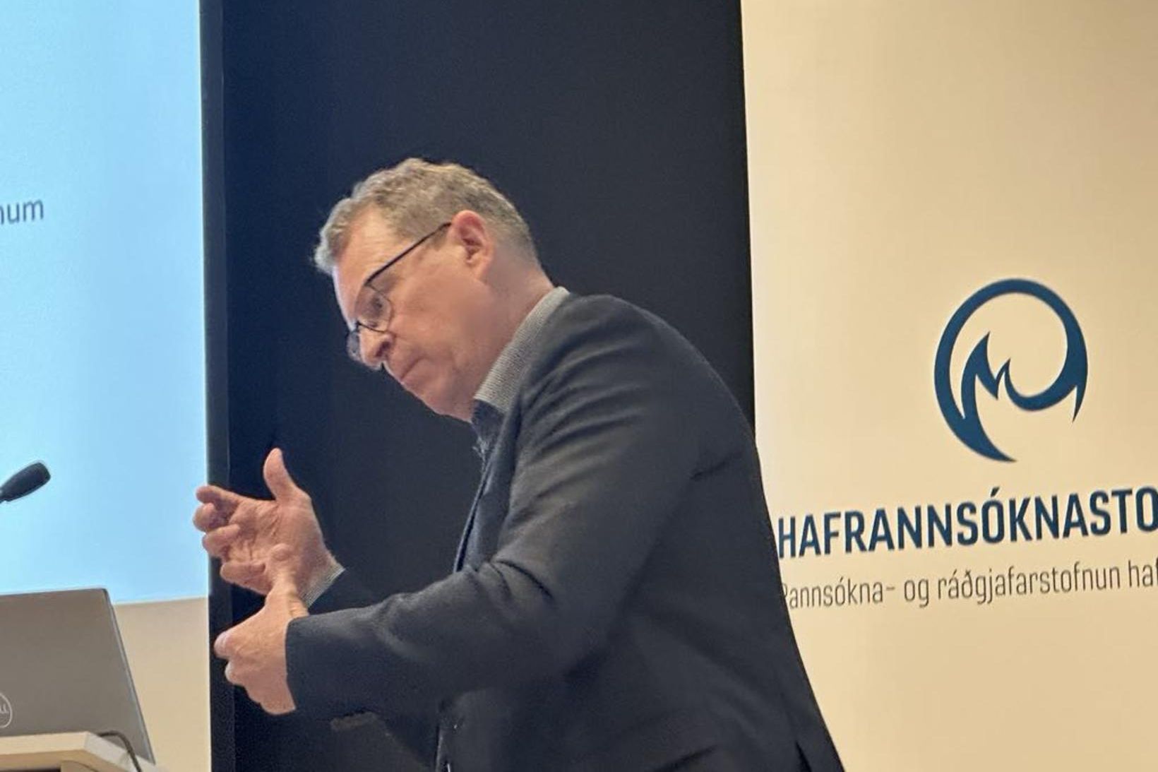 Frá Upptaktinum í fyrra. Guðni Guðbergsson fléttar hér fyrirvara um …