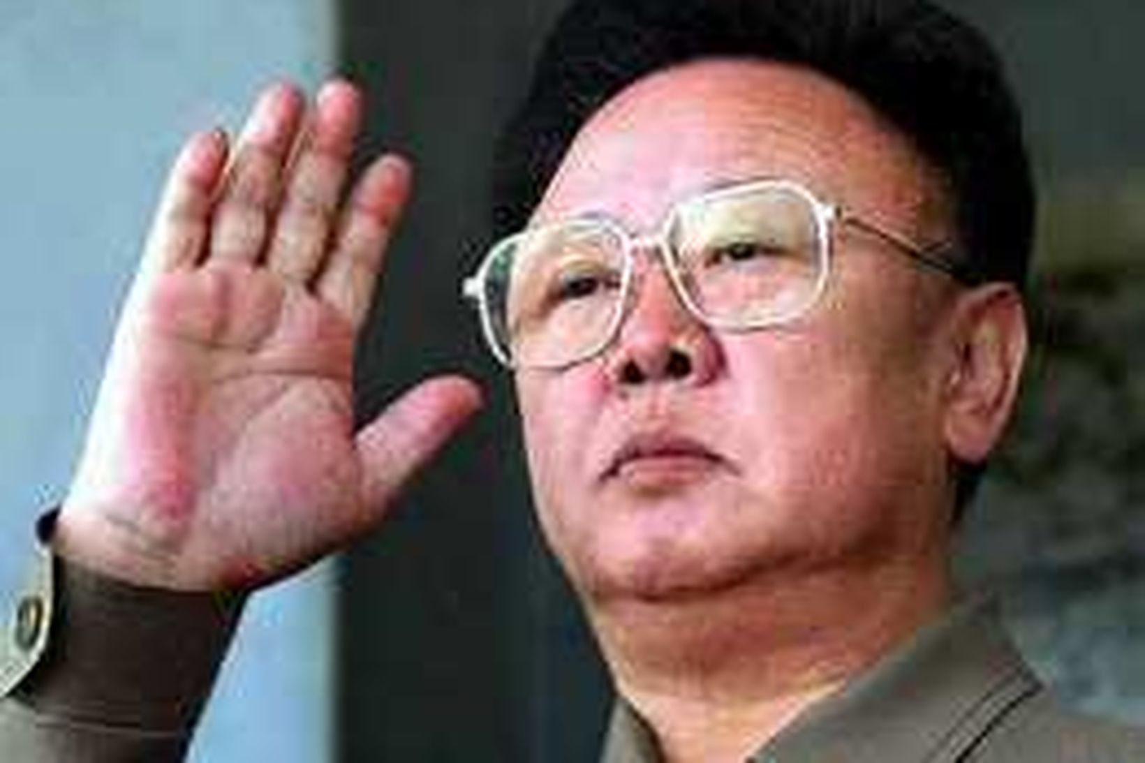 Kim Jong Il, leiðtogi Norður-Kóreu.