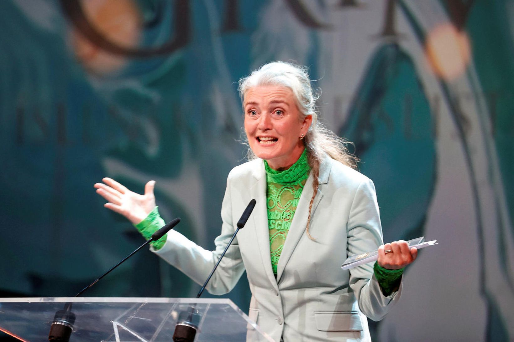 Halldóra Geirharðsdóttir er gestur Haraldar Þorleifssonar í hlaðvarpsþættinum Labbitúr.