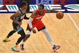 John Wall í leik með Houston Rockets.