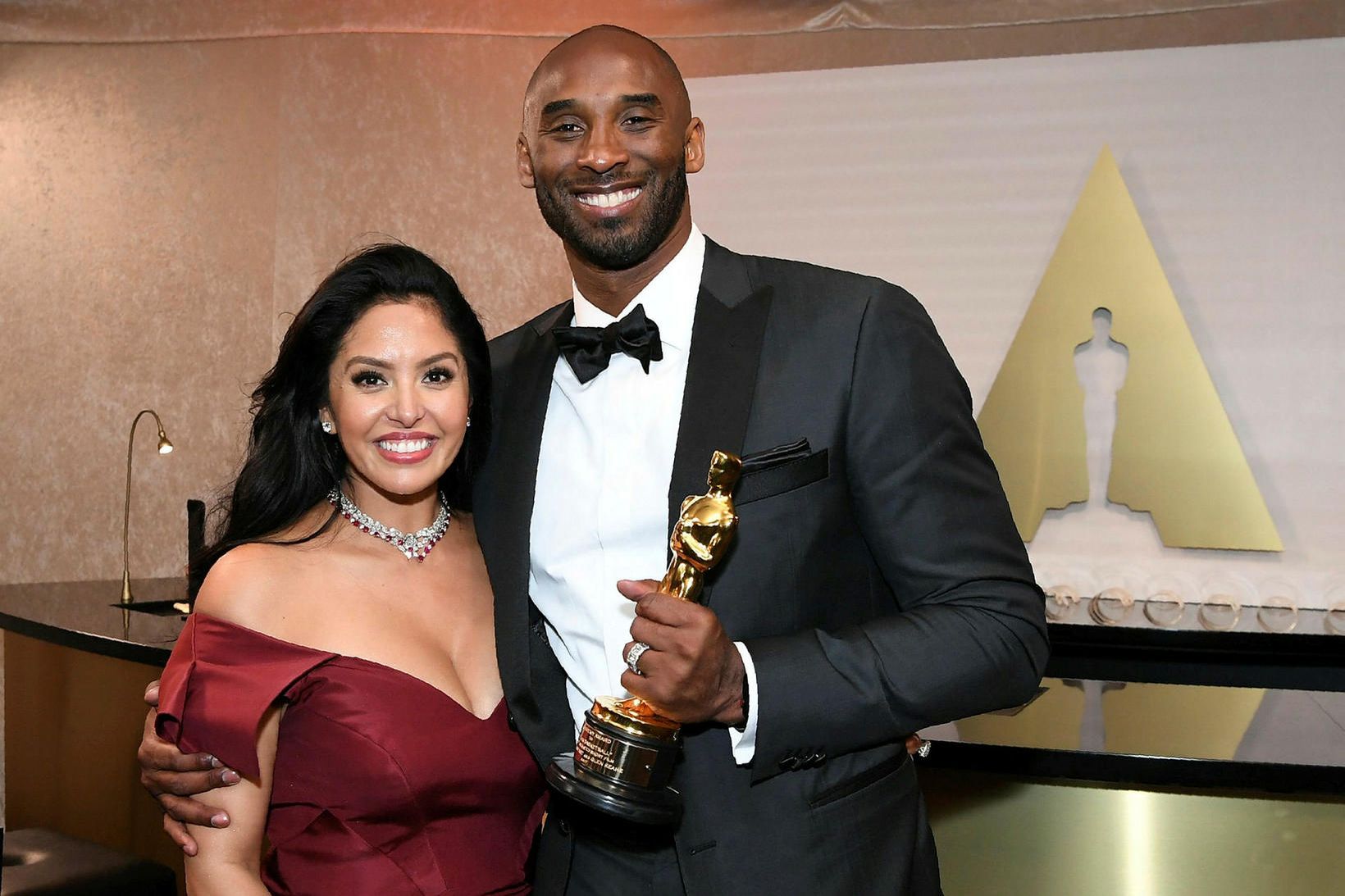 Vanessa og Kobe Bryant.