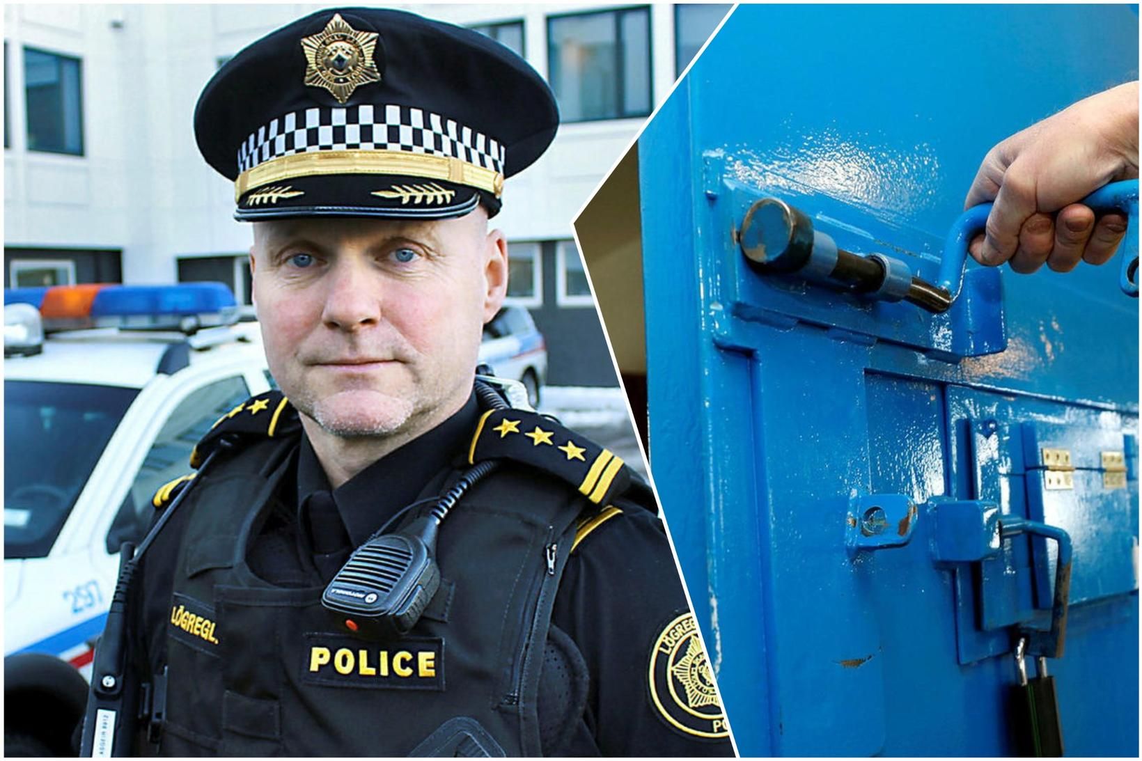 Ásgeir Þór Ásgeirsson aðstoðarlögreglustjóri segir best ef fangelsin á vegum …