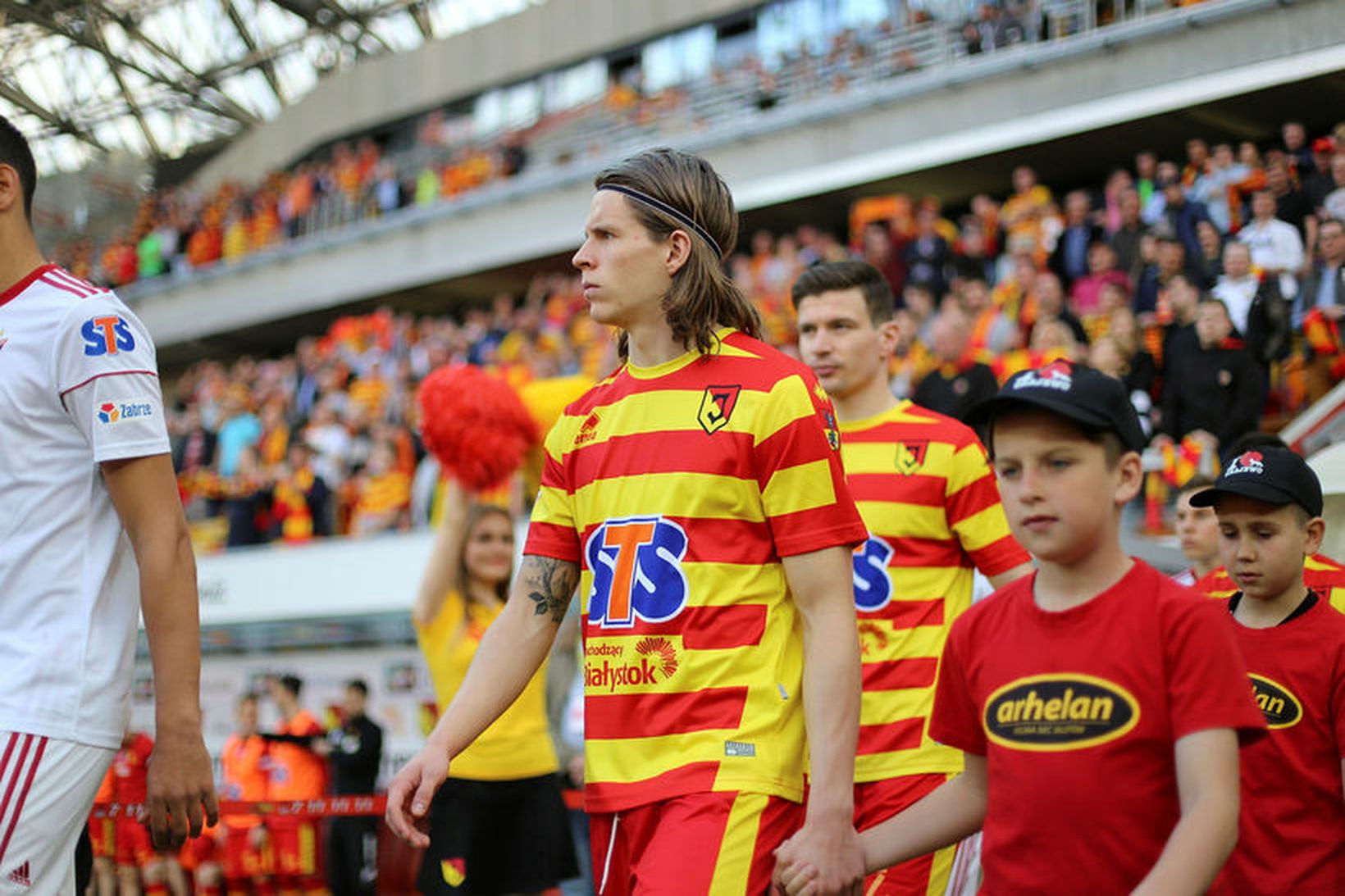 Böðvar Böðvarsson með Jagiellonia Bialystok.