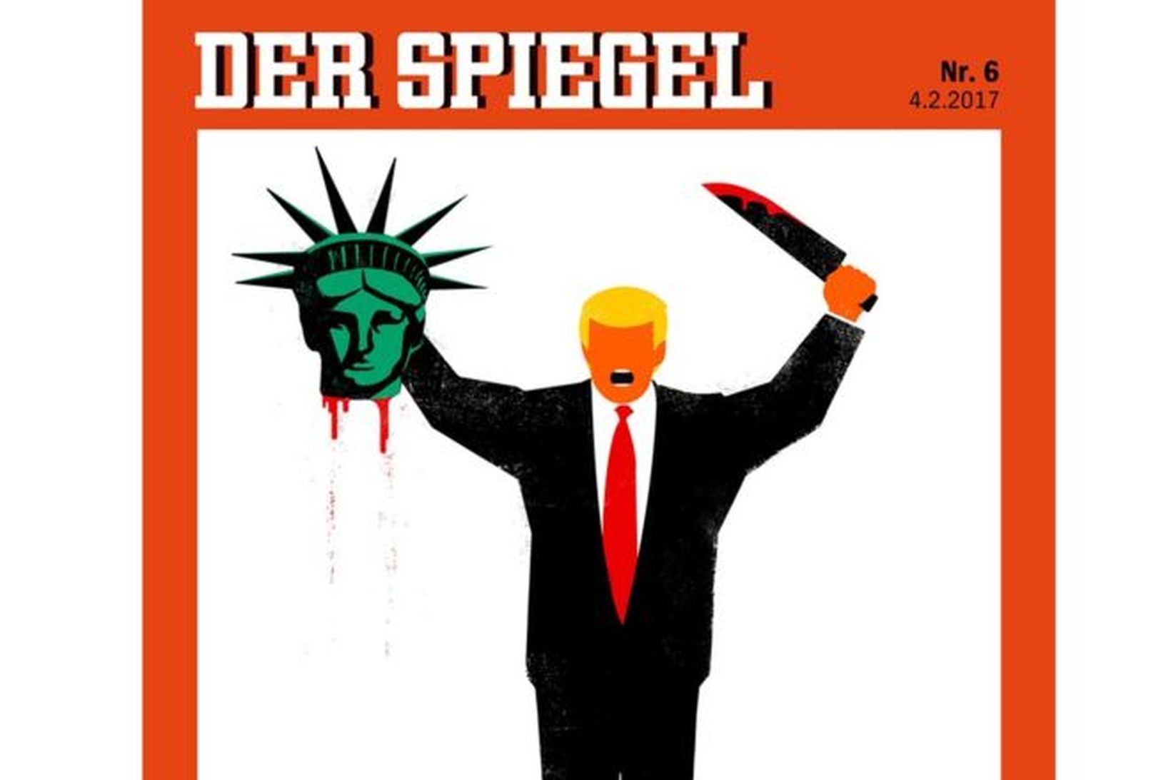 Forsíða Der Spiegel.