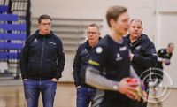 Landsliðið í handbolta karla æfir fyrir mót