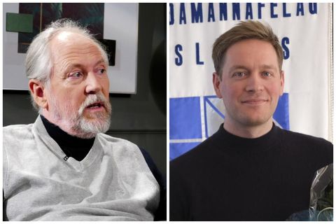 Páll Vilhjálmsson og Aðalsteinn Kjartansson.