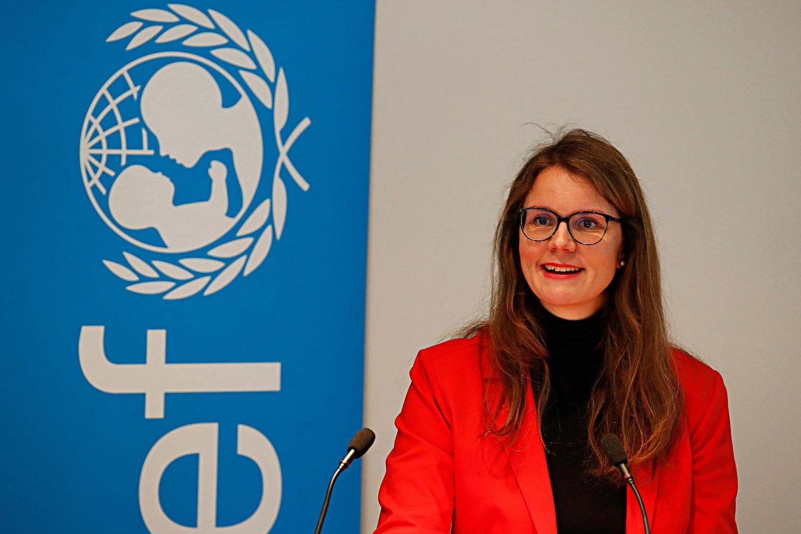 Birna Þórarinsdóttir, framkvæmdastjóri UNICEF.