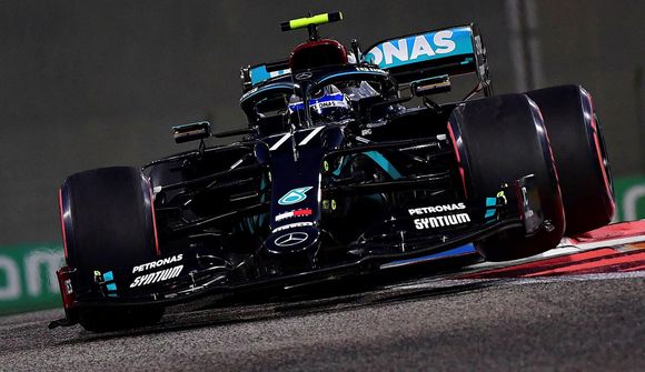 Bottas á toppnum