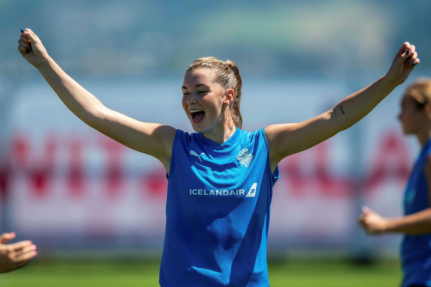 Karólína Lea komin með kærasta