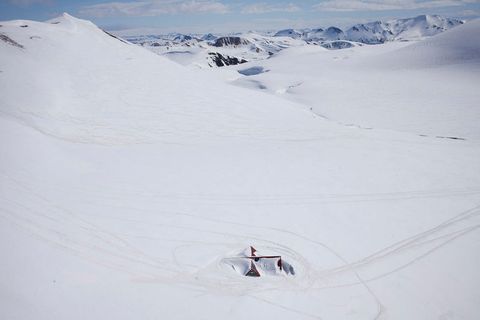 Hofsjökull glacier