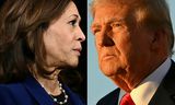 Kamala Harris og Donald Trump.