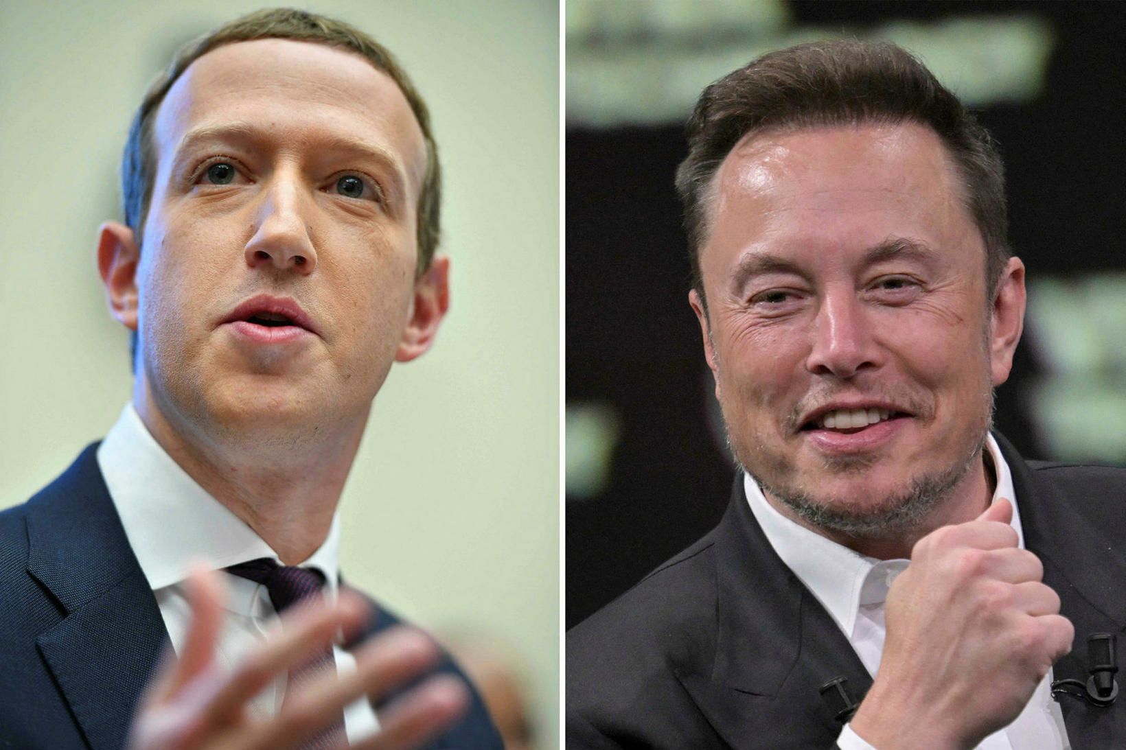 Elon Musk hefur skorað á Mark Zuckerberg enn og aftur.