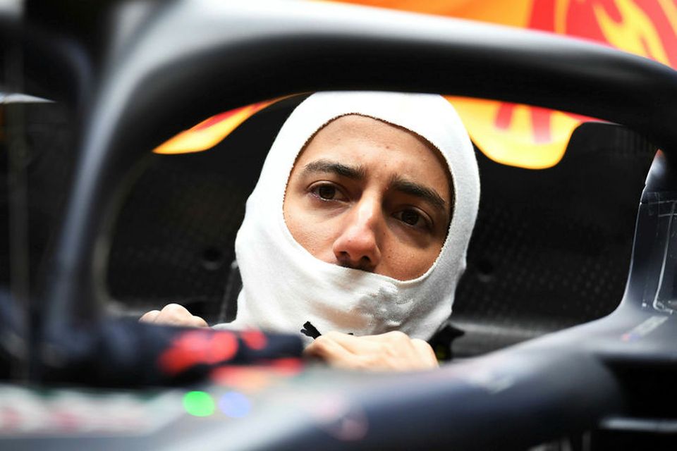 Daniel Ricciardo fagnaði sínum sjötta sigri á ferlinum.