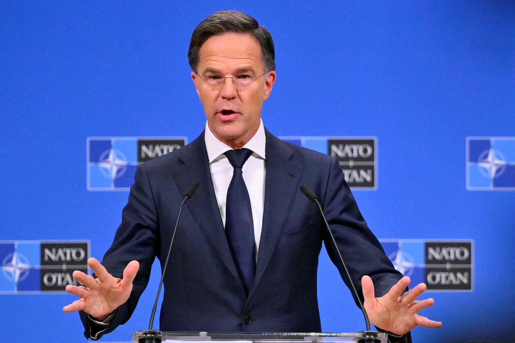 Mark Rutte, fram­kvæmda­stjóri NATO.