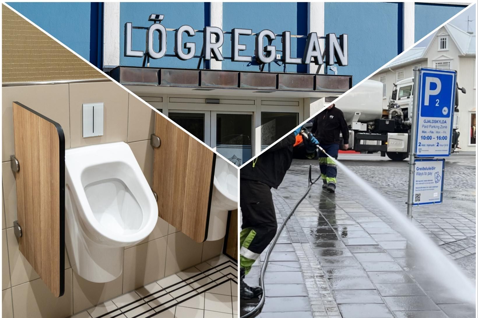Það er vissara að leita að salerni geti menn ekki …