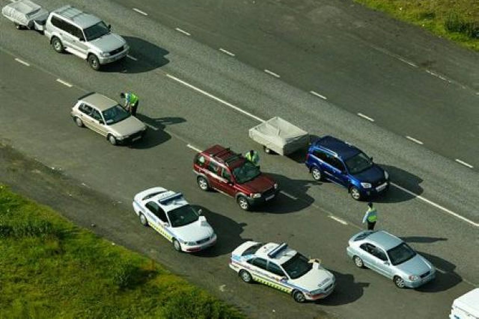 Ökumenn kunna því illa þegar gangandi vegfarandi er að trufla …