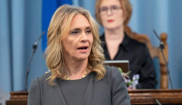 Þorgerður Katrín bar klæði á vopnin á þingi