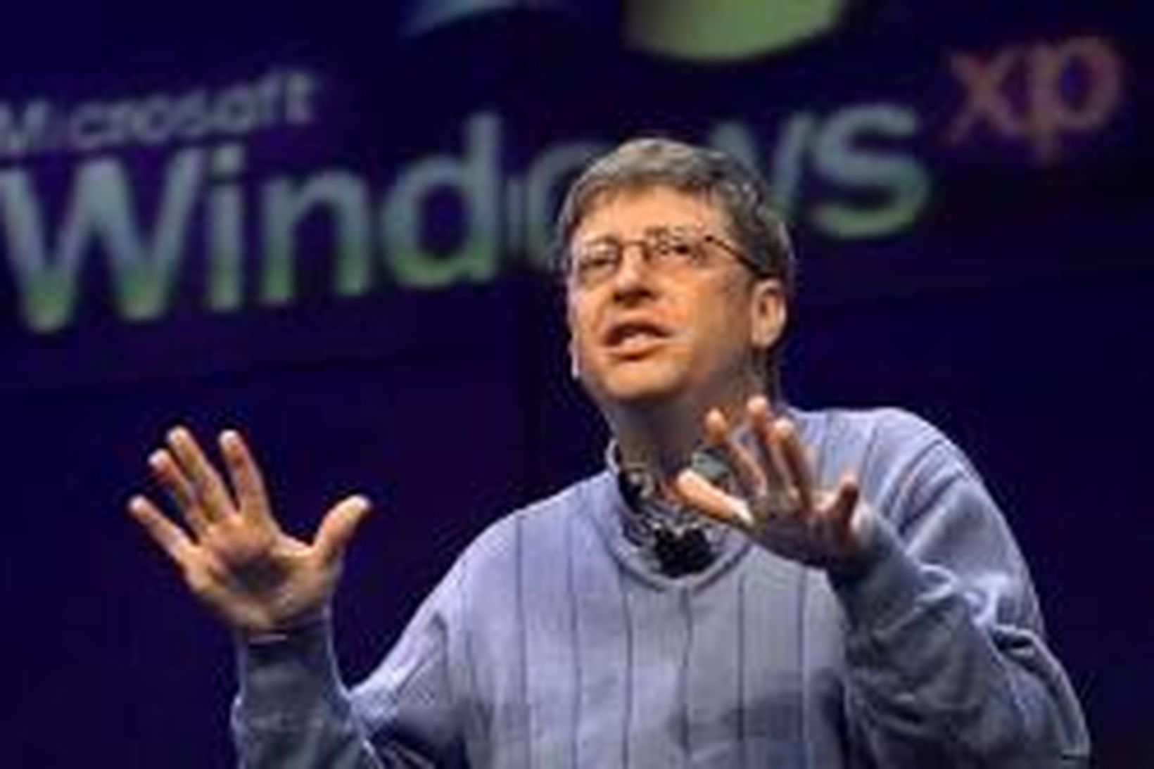 Bill Gates, forstjóri Microsoft. .