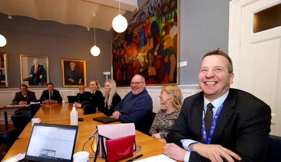 Þingflokkur sjálfstæðismanna fundar um stöðuna