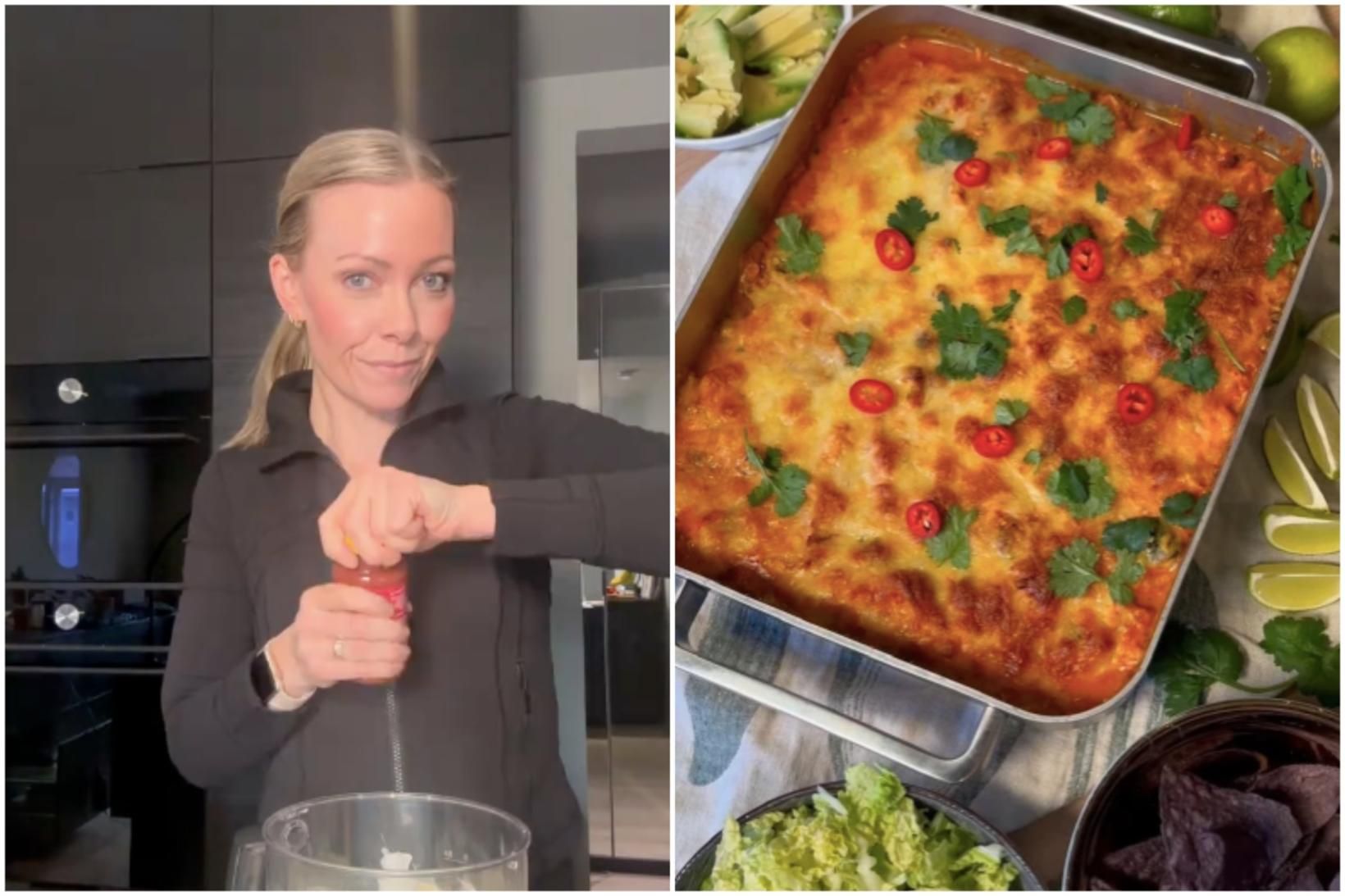 Helga Magga fór á kostum á TikTok á dögunum þegar …