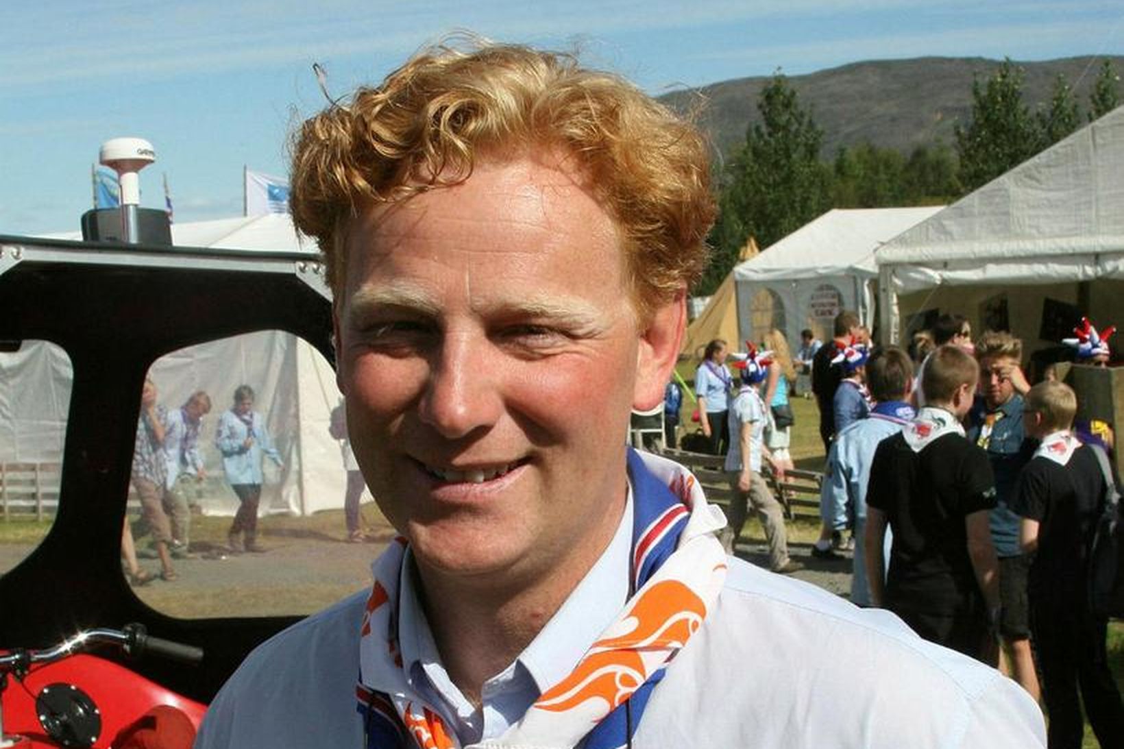 Bragi Björnsson, fyrrverandi skátahöfðingi.