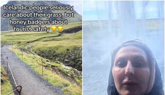 TikTok-stjarna er hneyksluð á nokkrum hlutum á Íslandi 