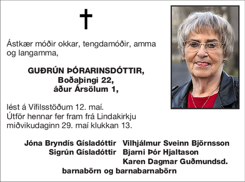 Guðrún Þórarinsdóttir,