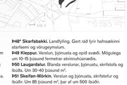 Gert er ráð fyrir allt að 500 íbúðum í Skeifunni í aðalskipulagi.