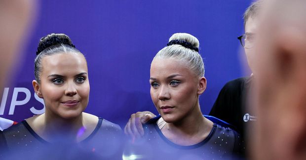 Guðrún Edda Sigurðardóttir og Helena Clausen Heiðmundsdóttir