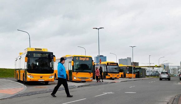  Vill skýringar á endastöð strætó