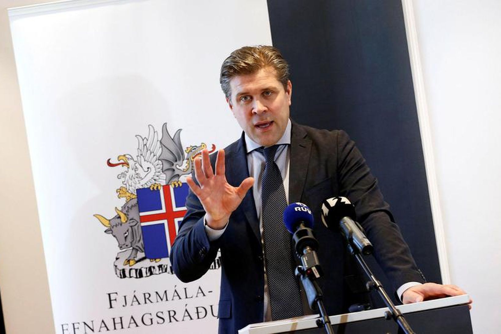 Bjarni Benediktsson fjármálaráðherra.