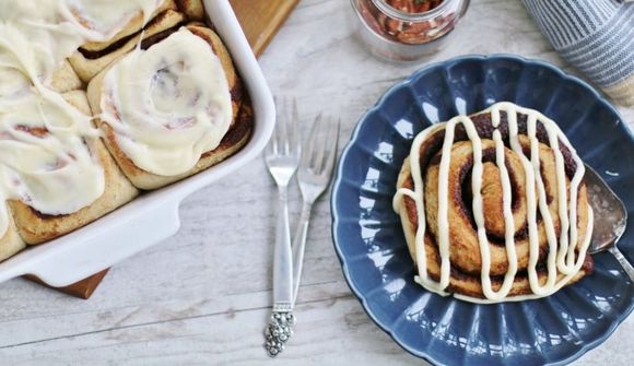 Ofurauðveldir cinnabon-snúðar