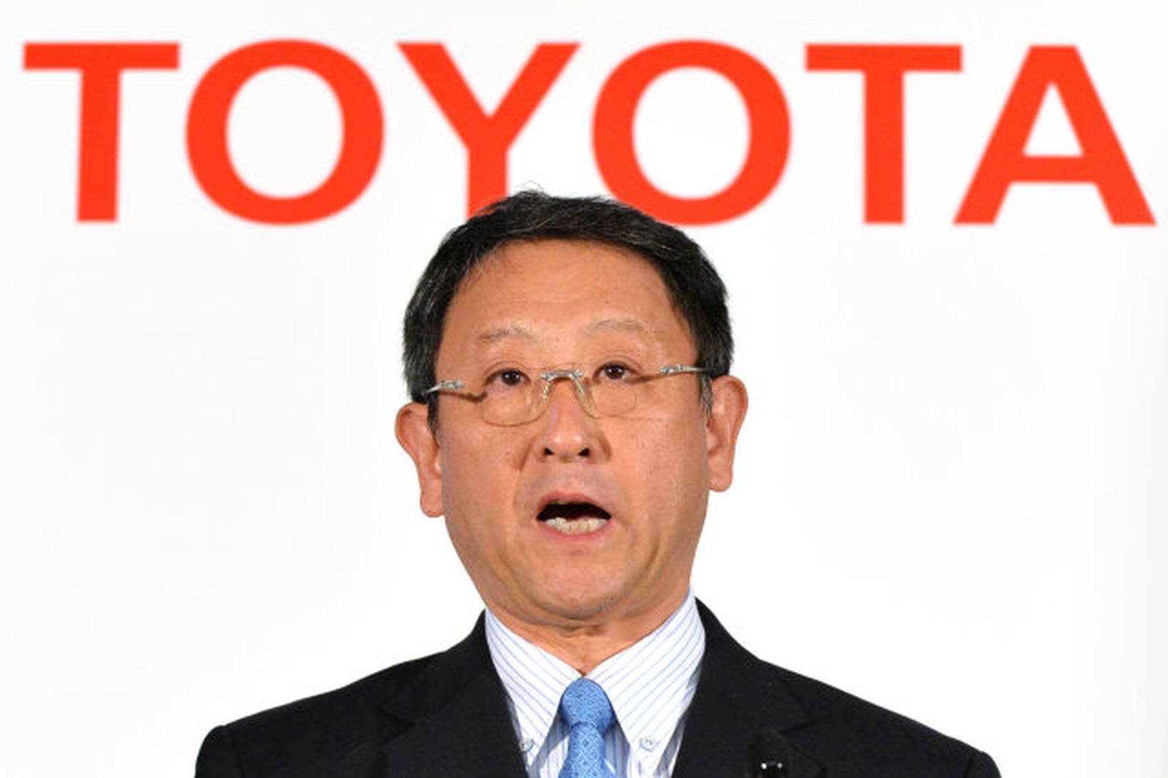 Akio Toyoda, forstjóri Toyota, vill auka gæði með því að …
