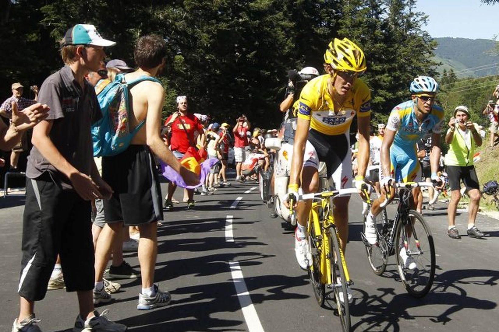 Tour de France keppnin er nú í fullum gangi. Aldrei …
