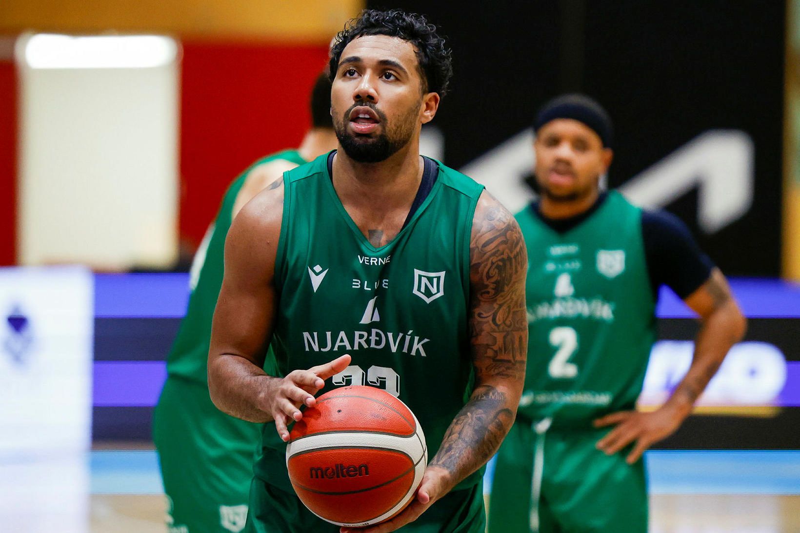 Njarðvík - Grindavík, staðan er 38:27