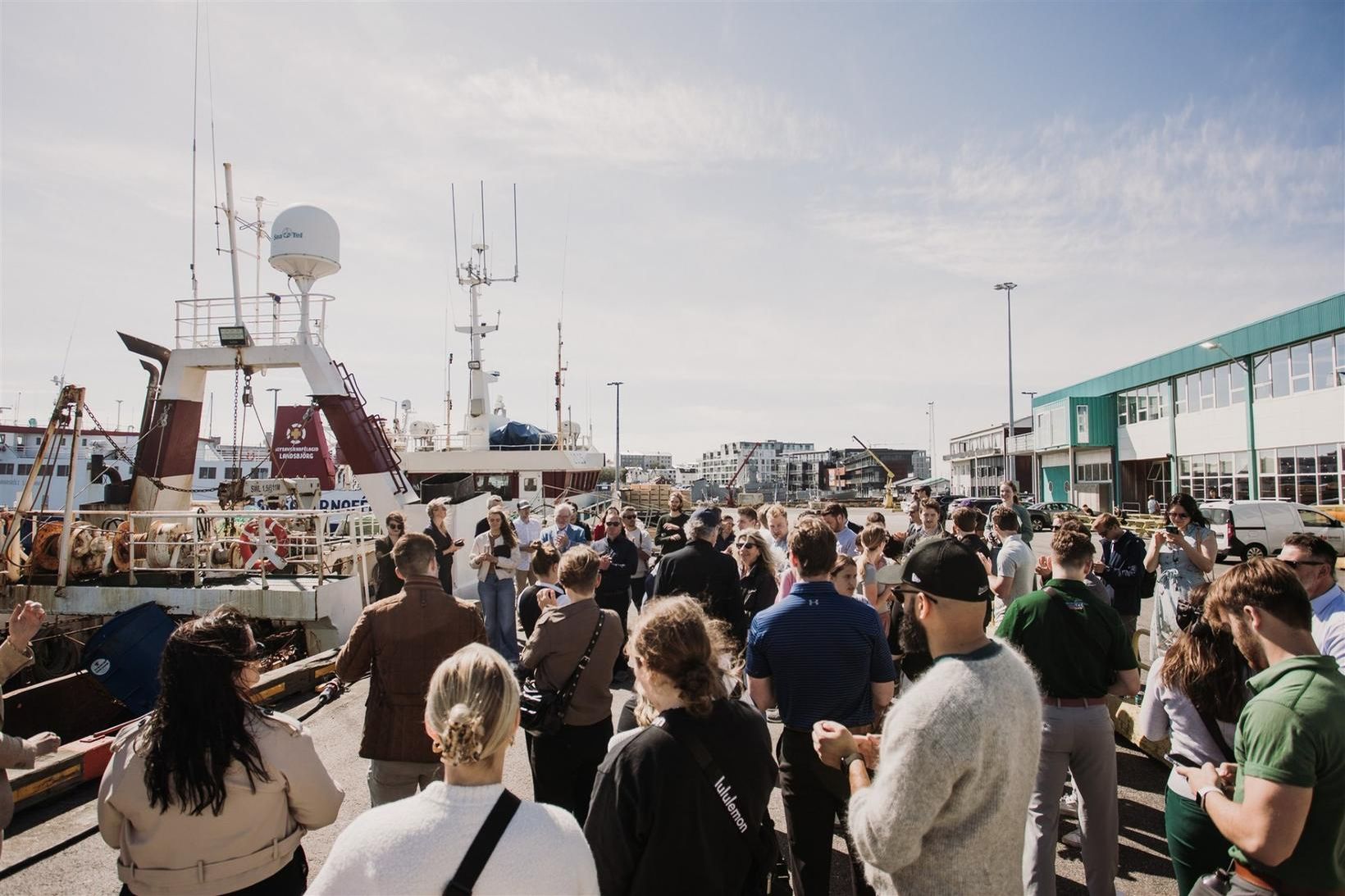 Vel var mætt á viðburð Íslenska sjávarklasans sem haldinn var …