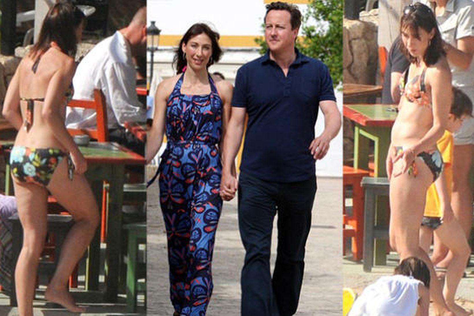 Samantha og David Cameron.