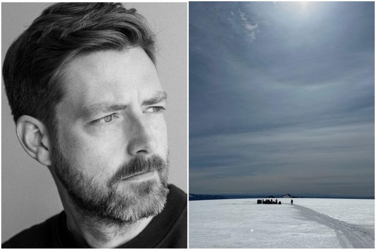 Prada campaign filmed on an Icelandic glacier