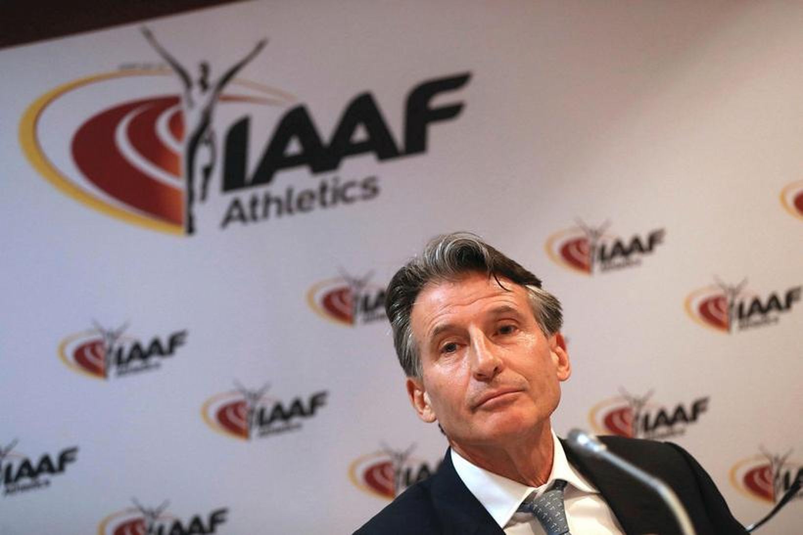 Sebastian Coe, forseti IAAF.