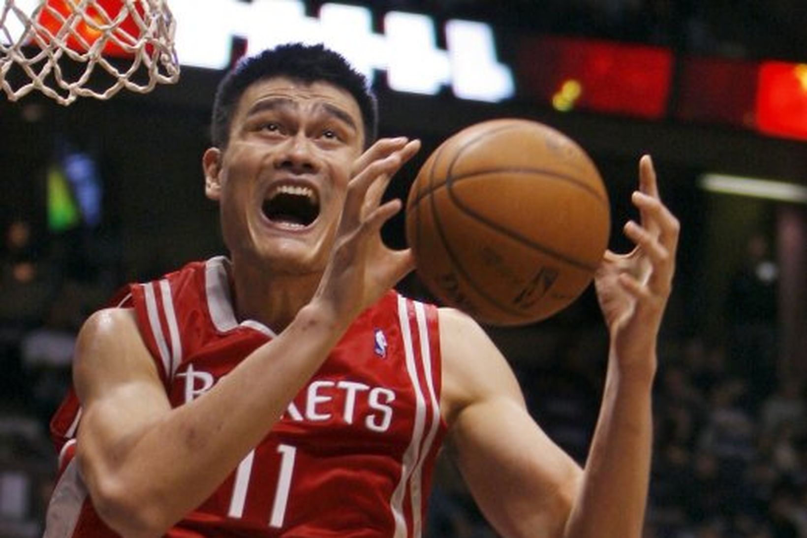 Yao Ming leikmaður Houston.