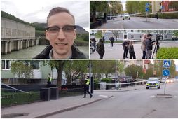 Gunnlaugur Snær Ólafsson er á vettvangi í Uppsölum þar sem skotárás var gerð í miðborginni …