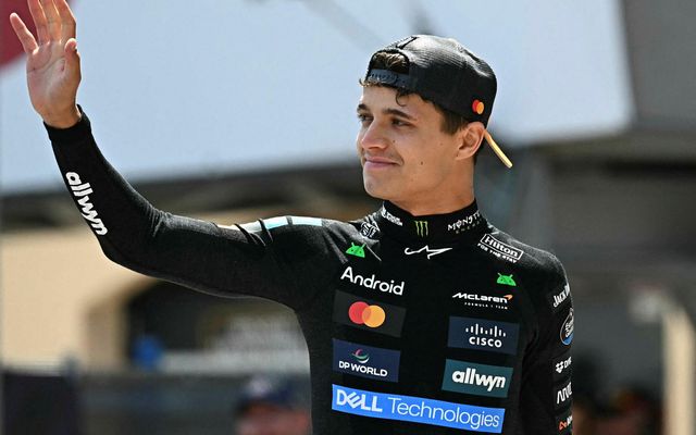 Lando Norris keyrir fyrir McLaren.