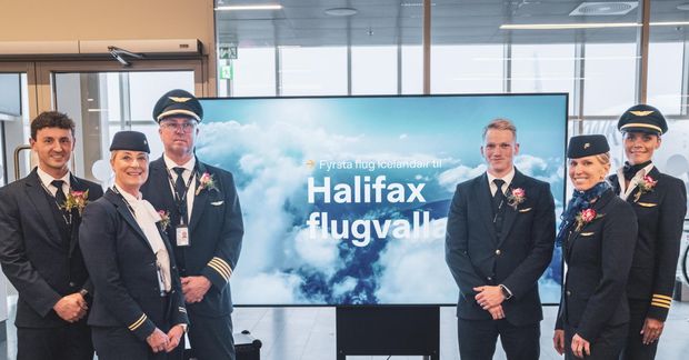 Síðast var flogið til Halifax árið 2018.