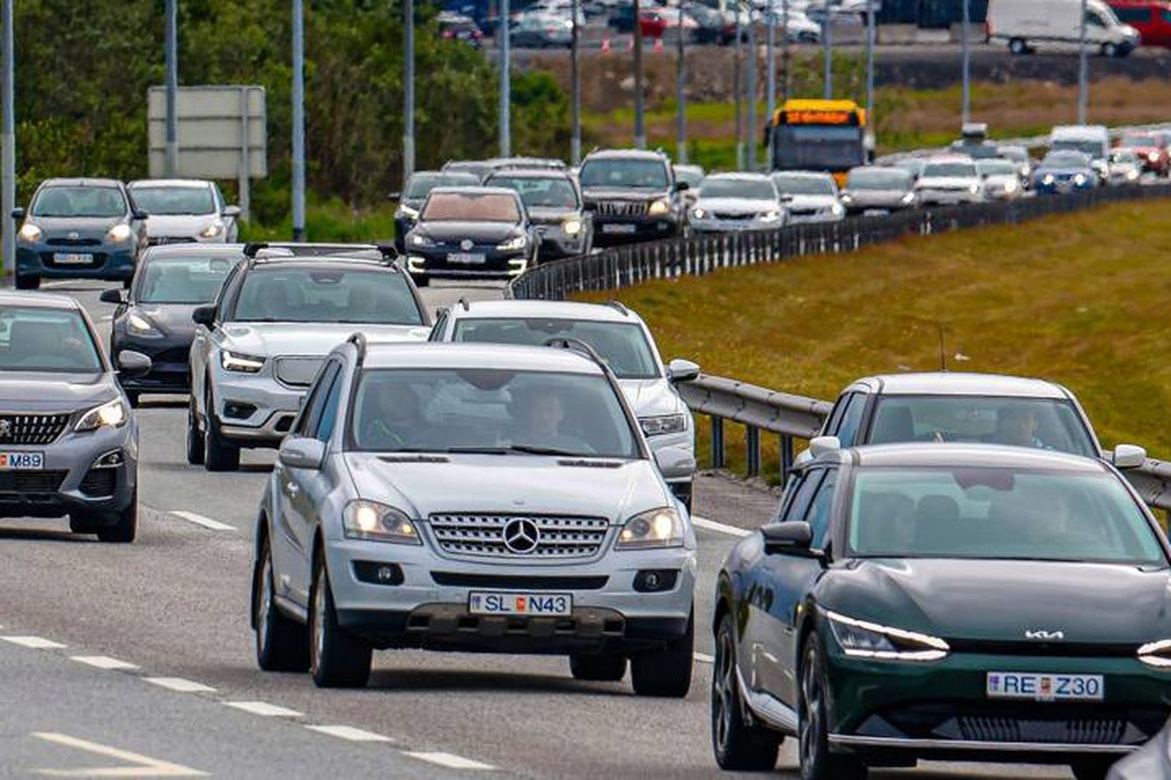 Skatturinn vill nú fá skráningu á akstri bensín- og dísilbíla.