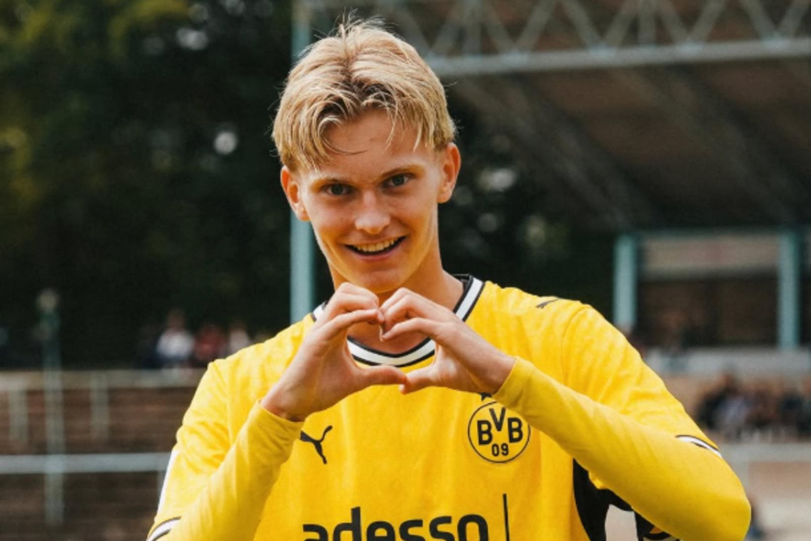 Bjarki skorar tvö mörk fyrir Dortmund
