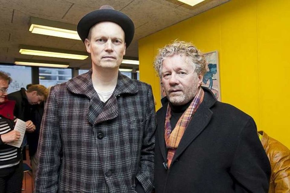 Lýður Árnarsson og Kristján Hreinsson.