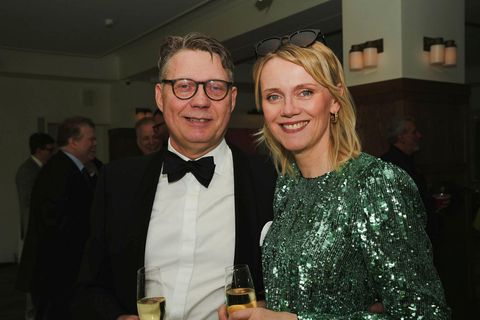 Hjónin Andrés Magnússon og Margrét Júlíana Sigurðardóttir.