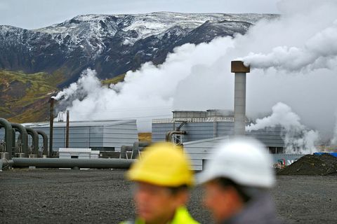Hydrogen will be produced by the Hellisheiði Geothermal Power Plant.